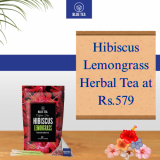 Blue Tea – Buy Hibiscus Lemongrass Herbal Tea Only at Rs.579