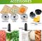 Inalsa INOX 1000 Watts Food Processor and Electric Atta Dough Maker