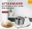 Lee Star Electric Atta Dough Kneader with Stainless Steel Bowl, White – LE-837