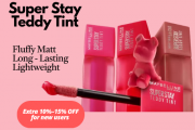 Maybelline New York – Extra 10%–15% OFF for new users