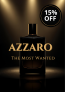 Azzaro The Most Wanted Eau de Parfum – Flat 15% OFF + Extra Coupon