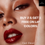 Colorbar-Buy 2 & Get 1 Free On Lip Colors | Extra 5% OFF