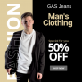 Mens Clothing – Up To 50% OFF