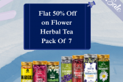 Blue tea – Flat 50% Off on Flower Herbal Tea