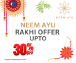 Neem Ayu Rakhi Offer Get Upto 30 Off