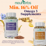 Neuherbs- Get Min. 16% Off on Omega 3 Supplements