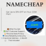 🌟Up to 33% OFF .COM Domains!