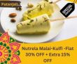 Patanjali :Nutrela Malai-Kulfi -Flat 30% OFF + Extra 15% OFF