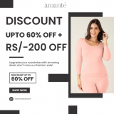 Discount upto 60% + Rs/-200 off.