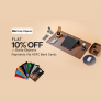 10% OFF  Enjoy 10% OFF On Payments Via HDFC Bank Cards