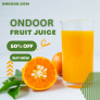 ONDOOR OFFER GET 50% OFF ON NATURAL JUICE