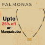 Palmonas – Upto 25% off on Mangalsutra