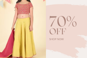 70% OFF on all products – SITEWIDE OFFER