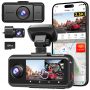 REDTIGER A6 3 Channel Dash Cam 50% OFF COUPON CODE