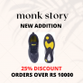 Monk story Grab a 25% Discount on Orders Over ₹10000