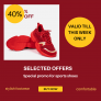 Metro shoes get offers selected Item 40% off