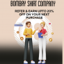 Refer a Friend to Bombay Shirt Company – Earn 20% Off!