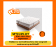 Get Up To 30% OFF On Mattress + Free Gifts