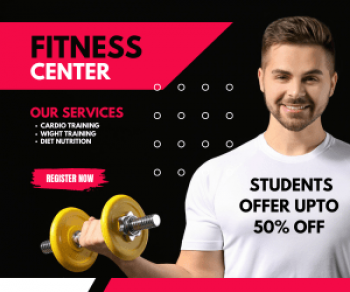 OneLife Fitness Club STUDENTS OFFER UPTO 50% OFF