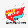 Save 15% On Mobiles Below Rs. 15000