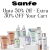 Sanfe -Upto 50% Off + Extra 30% OFF Your Cart