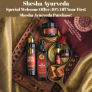 Shesha Ayurveda – Special Welcome Offer: 10% Off Your First Shesha Ayurveda Purchase!