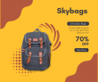 Skybags offers and coupons-Up To 70% OFF On Everyday Bags