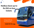 Redbus Save up to Rs 250 on bus tickets