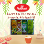haldiram-Enjoy 5% OFF on All Summer Beverages!