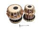 Steel tabla Jodi set with all accessories