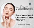 Plum Goodness- Face Washes & Cleansers : Flat 10% OFF