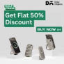 Flat 50% Discount On Watch Bands & Phone Cases