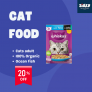 ZigLy – AVAIL UP TO 20% OFF ON CAT FOOD