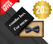 peter england: Up to 20% off on combo box for men.