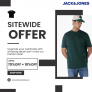Jack & Jones: Up to 70% Off + Extra 10% Off with HDFC Cards