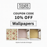Housenama – Give your walls a makeover wallpapers at 10% discount.