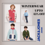 JACK & JONES Junior Kid’s Winterwear – Up to 45% Off