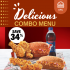 A deal for Tandoori lovers : Get 1 Tandoori Zinger, 2 Hot Wings, 1 Veg Patty & 1 Pepsi
