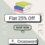 Crossword – Deal Unlock Great Reads with Flat 25% Off