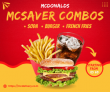 McDonalds Hot deals McSaver Combos – Starting From Rs 69