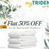 Mytrident Flat 30% OFF on Soft Comfort Bathrobe