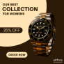 Ethos – GET Up To 35% OFF On Women Watches