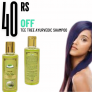 Khadi Natural Get Flat Rs 40 OFF on Tea Tree Ayurvedic Shampoo