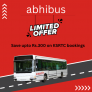 Abhibus – Save upto Rs.300 on KSRTC bookings