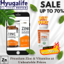 Hyugalife Zinc Vitamin Tablets Sale – Up To 70% OFF