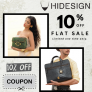 Hidesign Coupon Code – Flat 10% Off on Premium Leather Collection