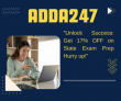 Adda247″Unlock Success: Get 17% OFF on State Exam Prep!”