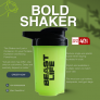 BeastLife Bold Shaker 500ML Neon – 40% Discount Offer