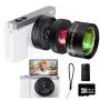4K Digital Camera, 64MP Vlogging Camera for Photography