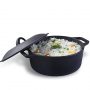 Wonderchef Forza 25 cm Cast-Iron Casserole with Lid Upto 53% OFF Coupon Code